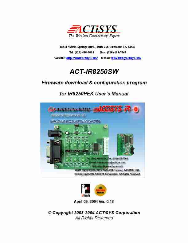 ACTiSYS Network Card ACT-IR8250SW-page_pdf